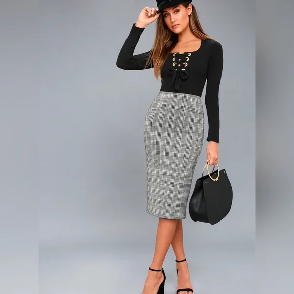 Free People Looking Back Blue Cobalt Long Sleeve Lace-Up Top - Picture 10 of 10